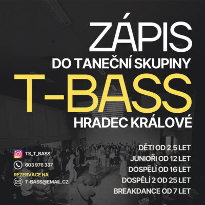 ZÁPIS do kurzů T-BASS / Hradec Králové