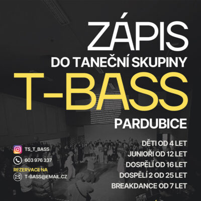 ZÁPIS do kurzů T-BASS / Pardubice