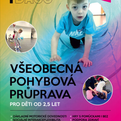 ZÁPIS – VŠEOBECNÁ POHYBOVÁ PRŮPRAVA PRO DĚTI OD 2,5 LET
